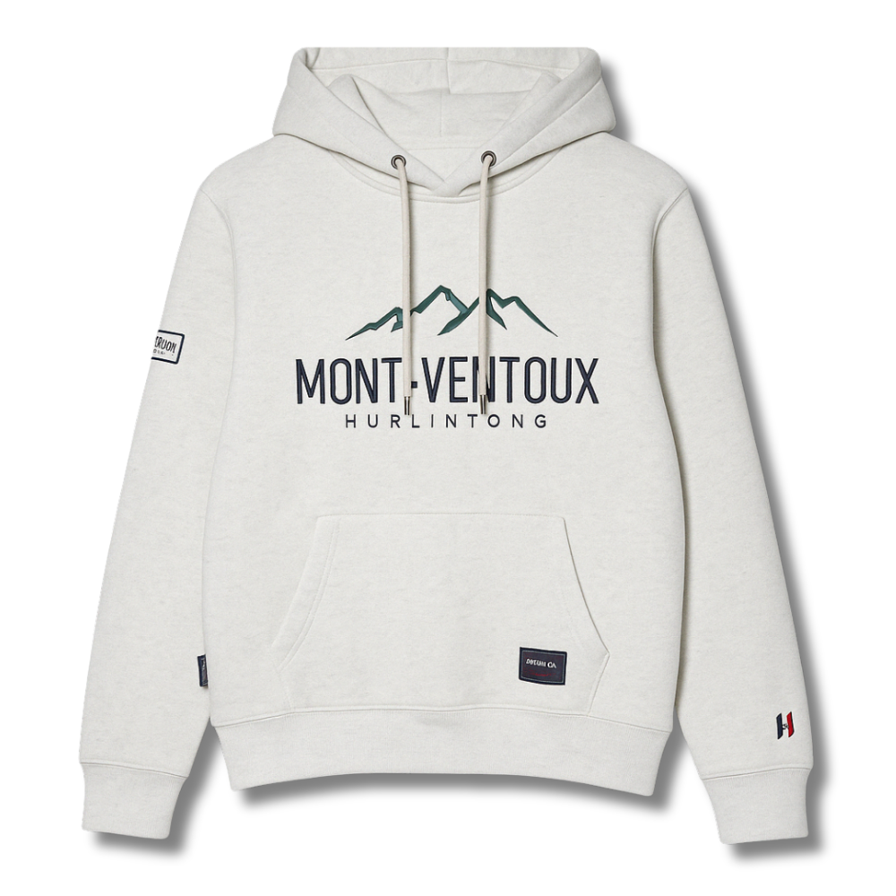Buzo Hoodie Gris Claro