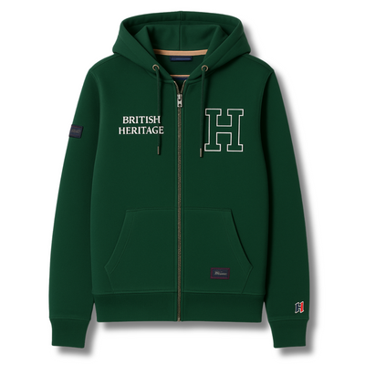 Chaqueta Hoodie Verde