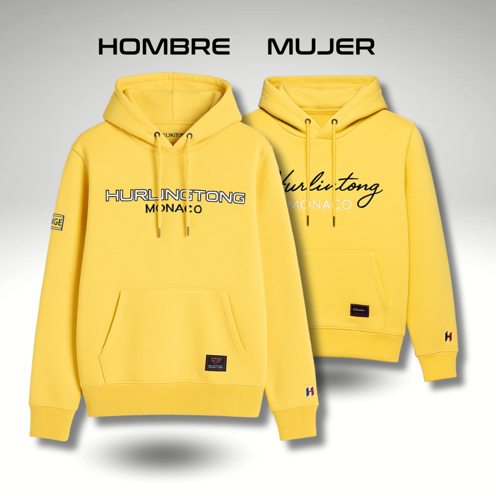 Buzo Hoodie Amarillo
