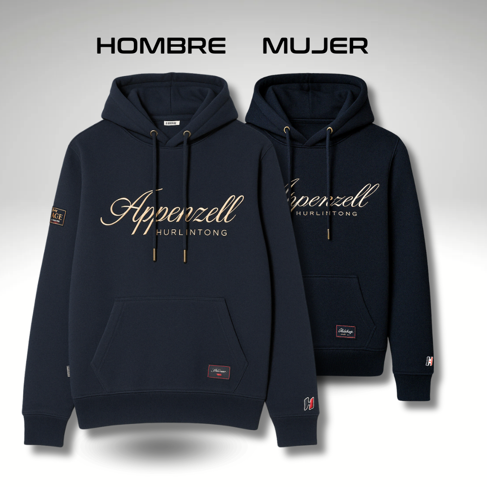 Buzo Hoodie Azul Oscuro