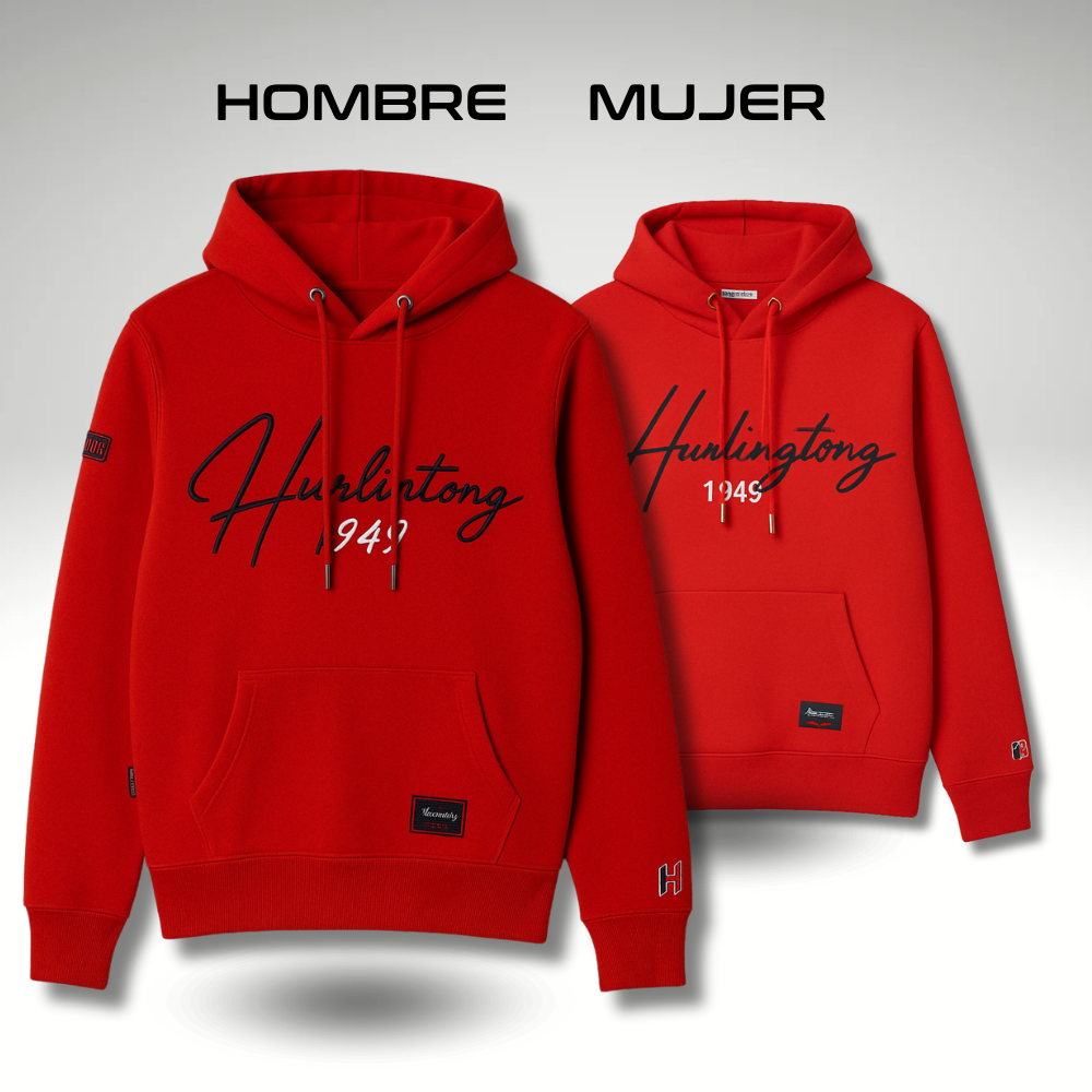 Buzo Hoodie ROJO